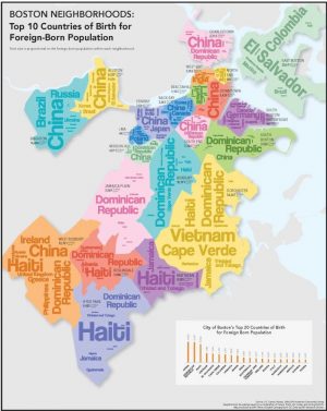 Boston's Foreign Born By Neighborhood
