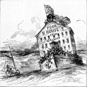 Irish poor house cartoon - Global Boston